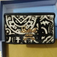 Salad黑白色圖紋馬毛散紙卡片包