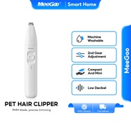 MeeGoo Pet Hair Trimmer Rechargeable Cat Dog Paw Fur Trimmer Cordless Electric Pet Grooming Tool