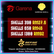 Garena Shell【Instant Top Up】For Malaysia Gaming Platform