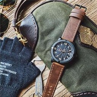 【熱賣】戶外手錶時尚潮流男士皮帶錶歐美范潮男軍迷大錶盤復古數字手錶戶外軍用手表