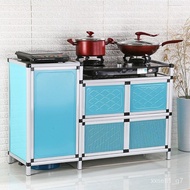 Stove Simple Gas Stove Cabinet Cupboard Cupboard Storage Cabinet Gas Stove Sideboard Cabinet Assembled Stainless Steel