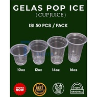 Plastic Pop Ice Juice cup 10oz 12oz 14oz 16oz Juice cup/