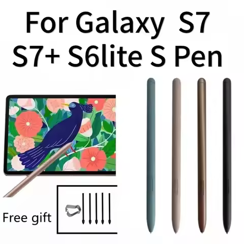 Works with Samsung Galaxy Tab S7 S6Lite S7+ Stylus Electromagnetic Pen T970T870T867 S Pen replacemen
