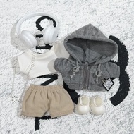 LBB Baby Clothes 17cm 123th Generation Front High-Energy Doll Pendant Clothes Casual Trendy Handmade