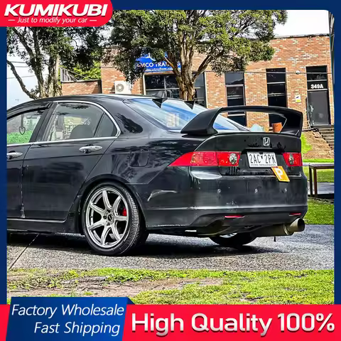 FD2 Spoiler Mugen For Honda Accord 7 Acura Tsx CL7 CL9 2003 - 2007 Rear Spoiler Trunk Boot Wing 2004