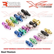 Single Thread Bolt Smooth WR3 Pure Titanium Material Yes