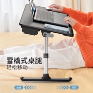 HY/🔥Whale Racing（XGear）Bed Computer Desk Desk Dormitory Fantastic Lazy People Can Folding Table Conv