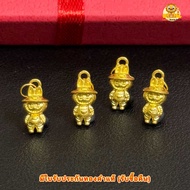 จี้ลาบูบู้ ไซร์จิ๋ว ทองคำแท้ 99.9 มีใบรับประกันทองคำแท้ และรับซื้อคืน