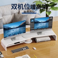 All-in-one desktop computer mounting bracket for monitor, elevated desktop, laptop position, dual-fr