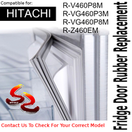 Hitachi Refrigerator Fridge Door Seal Gasket Rubber Replacement part  R-V460P8M R-VG460P3M R-VG460P8M R-Z460EM -  wirasz