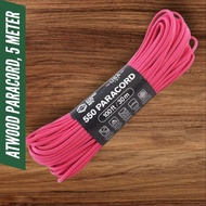 ATWOOD PARACORD, USA (5 meter) 550 4mm Fuchsia