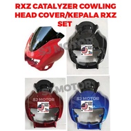 YAMAHA RXZ 5PV Catalyzer Cowling/Fering/Head Cover KEPALA RXZ SET RXZ Catalyzer with Cowling Visor