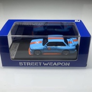 Ready Stock Street Weapon 1/64 BMW BMW M3 E30 LTO Alloy Car Model Bay Painting