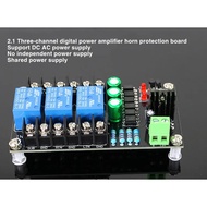 GHXAMP Class D Digital Amplifier Speaker Protection Board Class A Discrete Amplifier 2.1 Three-Chann