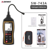 SW-743A high-precision halogen leak detector Freon Leak Gas Detector for CFCs/HCFCs/HFCs Car AC HVAC