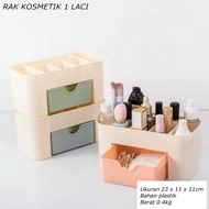 [FM] 1-DRAWER COSMETIC RACK || Multifunctional STATIONARY BOX || Multipurpose plastic shelf || MAKEU