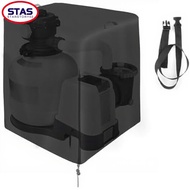 [STAS] Pool Filter Cover for Intex Sand Filter Pump, Pool Pump Cover With straps
