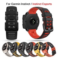 [HOT JUXXKWIHGWH 514] สายนาฬิกาซิลิโคนสีสันสดใสสำหรับ Garmin Instinct Smart Watch สายรัดข้อมือสำหรับ Garmin Instinct Esports