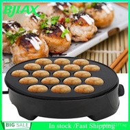 ????REY STOCK????Bjiax Electric Takoyaki Maker  Non Stick Octopus Ball Mini Baking Pan Household Breakfast Machine 220‑240V Black