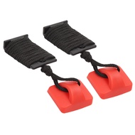 Universal Treadmill Safety Switch Key - 2PCS Red Emergency Stop Magnet for Gym Running Machines