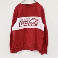 二手可口可樂紅色衛衣/運動衫，RED8/10