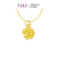 TAKA Jewellery 999 Pure Gold Mini Daisy Pendant