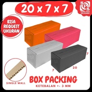 Box 20x7x7 A1 Cardboard Packing 7x7x20 Packaging Box Online Shop Medicine Box Bottle Box
