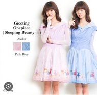 Secret Honey全新睡美人愛洛公主sleeping beauty Aurora連衣裙迪士尼Disney萬聖節cosplay