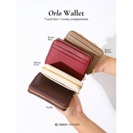 ORBIT STUDIO - Wallet (6 card slots + zipper pocket)