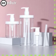 CC Pump Bottle Dispenser, Wide Mouth Refillable Shower Soap Dispenser, Large Capacity 500/1000ml  PE