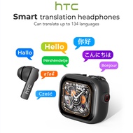 HTC NE40 AI Translation Headphones Waterproof Earphones Live Smart LED Screen HiFi Sound Quality Noi