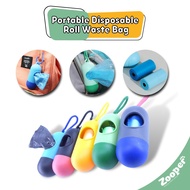 Refill Plastic Roll Portable Disposable Nappy Diaper Bag Dispenser Garbage Plastic Refill Roll Waste