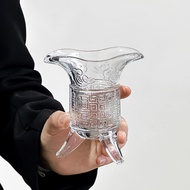 MJshop Wine Glass Imitation Chinese Ancient Emperor Glass Wine Dispenser Household Set Otaru One Sip