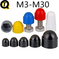 Hex Nut Protective Cover M3-M30 Waterproof Anti-dust Cap Outer Hex Bolt Decorative Cap Screw Ugly Pl