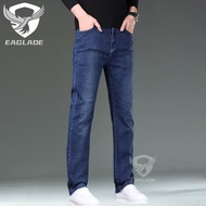 Eaglade Quần bò denim Cho Nam Giới Maong Quần 866 Trong Màu Xanh Thẳng Cắt Căng Ra C03