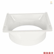(andoer)150MM Portable Air Conditioner Window Exhaust Duct P-ipe Hose Interface Connector (Square in