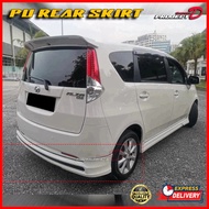 💥Ready Stock💥 Perodua Alza SE **2010 -2013** PU Rear Skirting ( Without Paint )