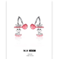 Rabbit Cool Style Fun Earrings Sweet Unique Unique Original 2FGG