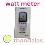 SHIPPINGbebas - watt meter power meter voltage kwh cheker