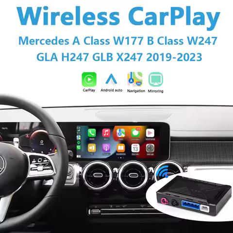 Apple CarPlay for Mercedes W177 W247 H247 X247 X253 V167 X167 C257 W213 EQA EQB EQC Sprinter NTG6.0 