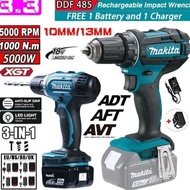 MESIN BOR BATERAI MAKITA 18V BRUSHLESS JLD 48V 36V, 16.8V, 12V