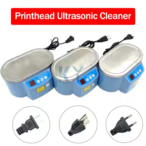 Print Head Washing Machine Solvent Printhead Ultrasonic Cleaner for Xaar 128 382 Polaris Konica DX4 