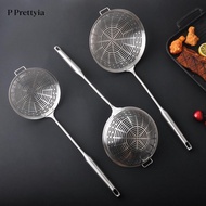 [P Prettyia] Spider Colander Stainless Steel Colander Kitchen Colander Spoon for French Fries