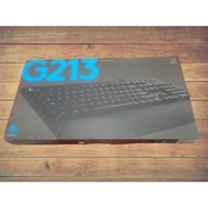 Logitech G213 Prodigy RGB Gaming Keyboard New Full Size Mech-DomeOriginal Seal