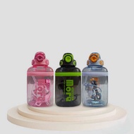 Drinking Bottle 3633 Children's Drinking Water Bottle Square Shape 1 Litter Equipped with Strap and 