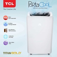 TCL
1HP PORTABLE AIRCON TAC09CPA/W