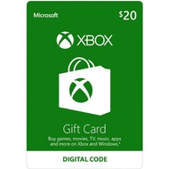XBox Live Gift Card $20 USD (US) (Digital)