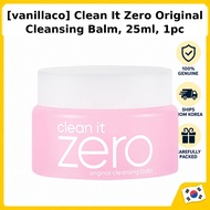 [vanillaco] Clean It Zero Original Cleansing Balm, 25ml, 1pc / Korean Cleansing Balm / Makeup Remove