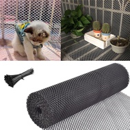(SG Seller)3m Window Mesh PVC Plastic Mesh Cat Mesh Dog Net Door Safety Protective Fence Gate Balcon
