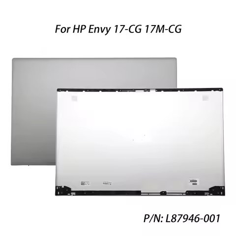 New L87946-001 LCD Back Cover Lid Top Case for HP ENVY 17-CG 17T-CG 17M-CG0013DX 17-CG1045CL Silver